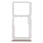 SIM Card Tray + SIM Card Tray / Micro SD Card Tray for Huawei Nova 4e(Silver)