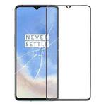 For OnePlus 7T Front Screen Outer Glass Lens (Black)