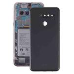 Back Battery Cover for LG K50s LMX540HM LM-X540 LM-X540BMW LMX540BMW(Black)