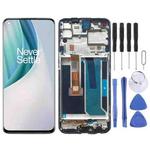 For OnePlus Nord N10 5G BE2029 Digitizer Full Assembly with Frame OEM LCD Screen (Black)