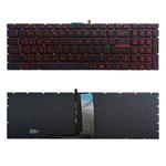 US Version Keyboard With Back Light for MSI Steelseries GP72 GP62 GT72 GS60 GS70 GE62 GL62 GE72 GE62 GS72 GT72 2QD(Red)