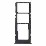 For infinix S5 X652 SIM Card Tray + SIM Card Tray + Micro SD Card Tray (Black)