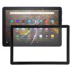 Front Screen Outer Glass Lens for Amazon Fire HD 10 (2021) T76N2B T76N2P (Black)
