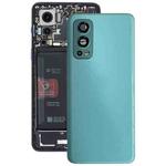 For OnePlus Nord 2 5G Battery Back Cover (Blue)