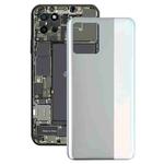 For OPPO Realme 8 4G RMX3085 Battery Back Cover (Silver)