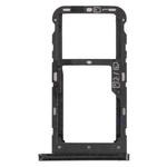 SIM Card Tray + SIM Card Tray / Micro SD Card Tray for ZTE Blade V10 Vita (Black)