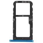 SIM Card Tray + SIM Card Tray / Micro SD Card Tray for ZTE Blade V10 Vita (Blue)