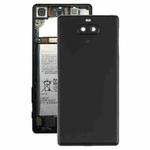 For Sony Xperia 8 Battery Back Cover with Middle Frame & Camera Lens Cover(Black)