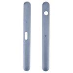 1 Pair Upper and Lower Part Sidebar For Sony Xperia XZ1(Blue)