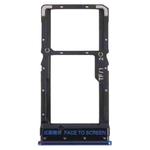 SIM Card Tray + Micro SD Card Tray for Xiaomi Poco X3 Pro M2102J20SG M2102J20SI (Blue)
