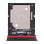 SIM Card Tray + SIM Card Tray / Micro SD Card Tray for Xiaomi Redmi Note 11 Pro (China) 21091116C / Redmi Note 11 Pro+ 5G / 11i / 11i HyperCharge 5G 21091116UI(Black)