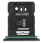 Original SIM Card Tray + SIM Card Tray / Micro SD Card Tray for Sony Xperia 10 III(Black)