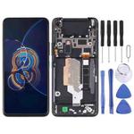 Original LCD Screen for Asus Zenfone 8 Flip ZS672KS Digitizer Full Assembly with Frame（Black)