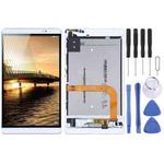 Original LCD Screen for Huawei MediaPad M2 8.0 M2-801L Digitizer Full Assembly with Frame(White)