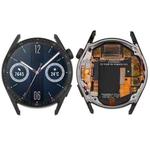 Dual Cable Edition Original LCD Screen and Digitizer Full Assembly With Frame for Huawei Watch GT 3 46mm JPT-B19(Black)