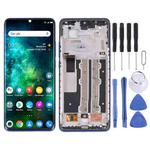 Original LCD Screen for TCL 10 Plus with Digitizer Full Assembly with Frame(Blue)