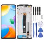 Original LCD Screen and Digitizer Full Assembly with Frame for Xiaomi Redmi 10C/Redmi 10 India/Poco C40