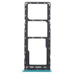 For Infinix Hot 10 X682B X682C SIM Card Tray + SIM Card Tray + Micro SD Card Tray (Green)