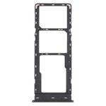 For Tecno Pop 3 Plus SIM Card Tray + SIM Card Tray + Micro SD Card Tray (Black)