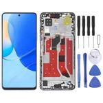 Original LCD Screen and Digitizer Full Assembly with Frame for Huawei Nova 9 SE(Purple)