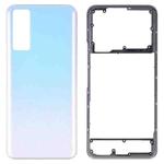 For vivo Y53s 5G Battery Back Cover with Middle Frame (Silver)