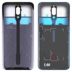 Battery Glass Back Cover for ZTE Nubia Red Magic 5G NX659J(Transparent Black)