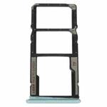 SIM Card Tray + SIM Card Tray + Micro SD Card Tray For Xiaomi Redmi 10C/Redmi 10 India/Poco C40(Green)