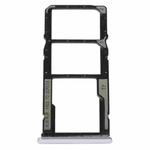 SIM Card Tray + SIM Card Tray + Micro SD Card Tray For Xiaomi Redmi 10A (Silver)