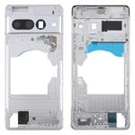 For Google Pixel 7 Pro Front Housing LCD Frame Bezel Plate (Silver)