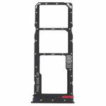 For Motorola Moto G32 SIM Card Tray + SIM Card Tray + Micro SD Card Tray (Black)