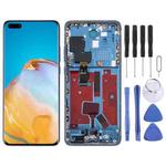 Original LCD Screen For Huawei P40 Pro Digitizer Full Assembly with Frame (Blue)