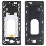 For Sony Xperia 1 Original Middle Frame Bezel Plate (Black)