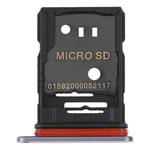 For TCL 20 Pro 5G Original SIM Card Tray + Micro SD Card Tray(Grey)