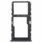 For TCL 20 R 5G Original SIM Card Tray + Micro SD Card Tray(Black)