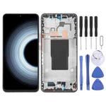 Original AMOLED LCD Screen For Xiaomi Redmi K50 Ultra / 12T / 12T Pro Digitizer Full Assembly with Frame (Black)