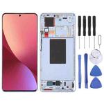 For Xiaomi 12 Pro / 12S Pro AMOLED Original LCD Screen Digitizer Full Assembly with Frame (Blue)
