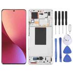 For Xiaomi 12 Pro / 12S Pro AMOLED Original LCD Screen Digitizer Full Assembly with Frame (Silver)