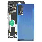 For vivo iQOO 5 5G OEM Glass Battery Back Cover(Blue)