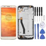 Original LCD Screen For Motorola Moto E5 Play Go Digitizer Full Assembly With Frame(Gold)