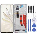 Original LCD Screen For Honor 70 Pro Digitizer Full Assembly with Frame(Gold)