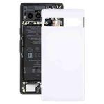 For Google Pixel 7a Original Battery Back Cover(White)