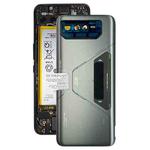 For Asus ROG Phone 6D AI2203 Battery Back Cover with LCD(Grey)