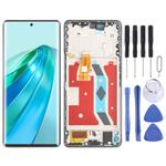 For Honor X9A Original LCD Screen Digitizer Full Assembly with Frame (Green)