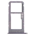 For Motorola Moto G Power 2021 SIM Card Tray + Micro SD Card Tray (Purple)