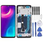 For TCL 30+ / 30 4G LCD Screen and Digitizer Full Assembly with Frame