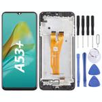 For ZTE Blade A53+ LCD Screen Digitizer Full Assembly with Frame (Black)