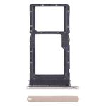 For Honor Play6T SIM + SIM / Micro SD Card Tray (Gold)
