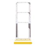 For Xiaomi Poco M5 4G SIM Card Tray + SIM Card Tray + Micro SD Card Tray (Yellow)