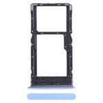 For Xiaomi Redmi 12 4G SIM Card Tray + SIM Card Tray / Micro SD Card Tray (Blue)