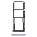 For Xiaomi Poco C65 SIM Card Tray + SIM Card Tray + Micro SD Card Tray (Blue)